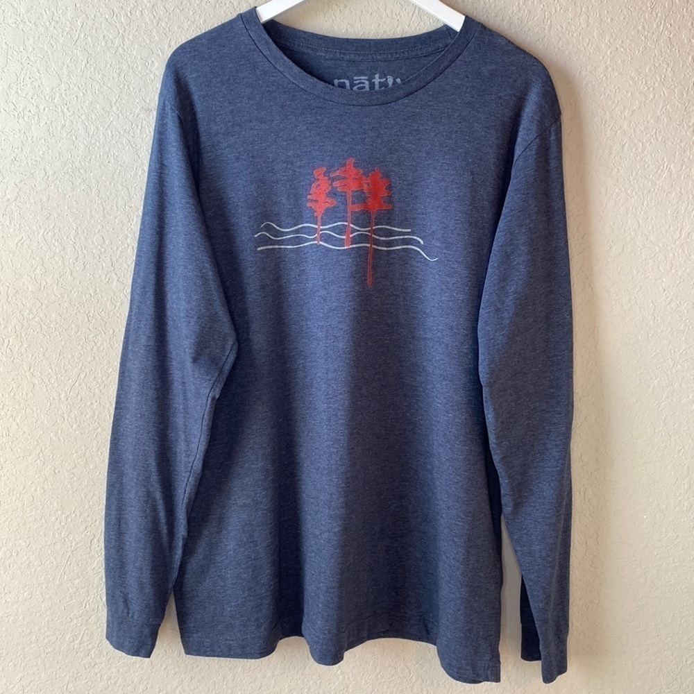 Men's Nativ Long‎ Sleeve Tee Size XL
